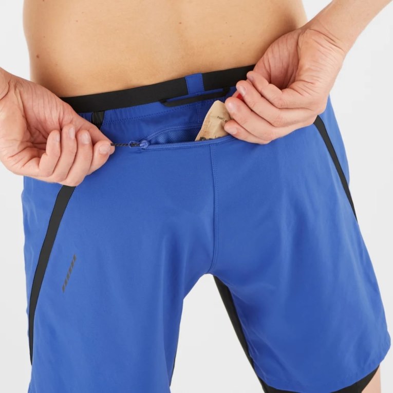 Blue Salomon Cross Twinskin Men's Shorts | PH 35046Q